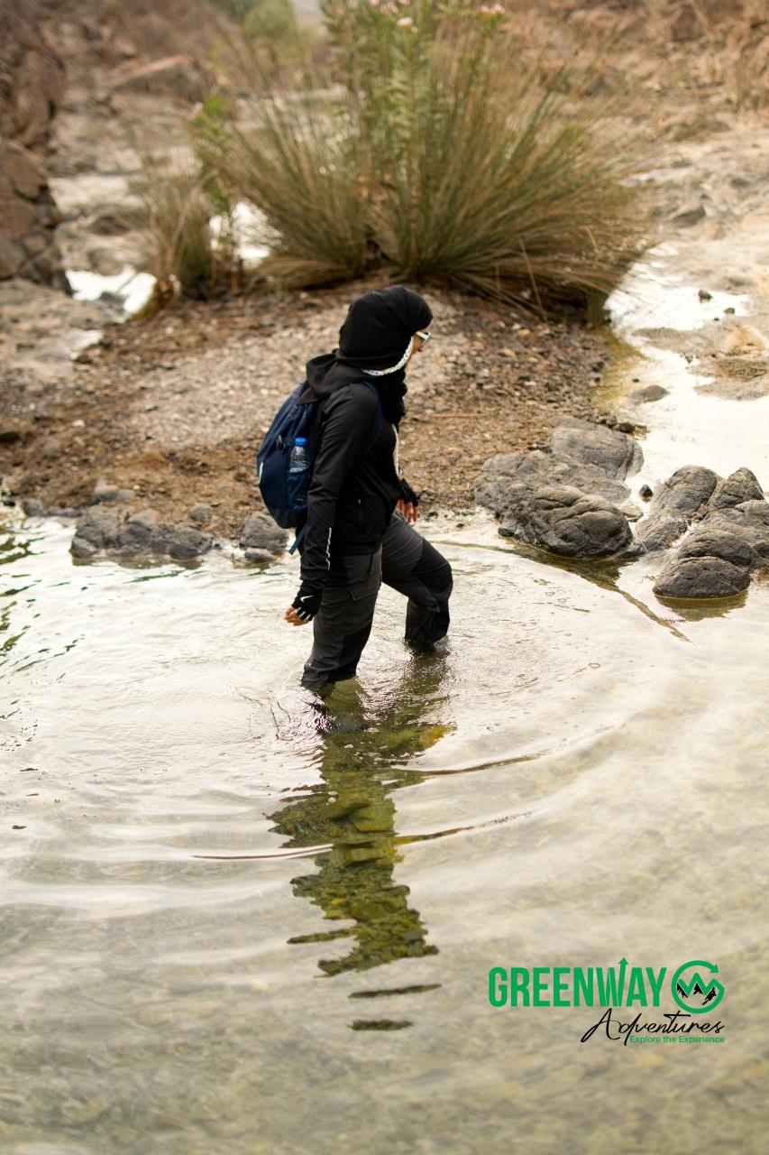 Wadi Al Ghuna Spring & Dip in the water