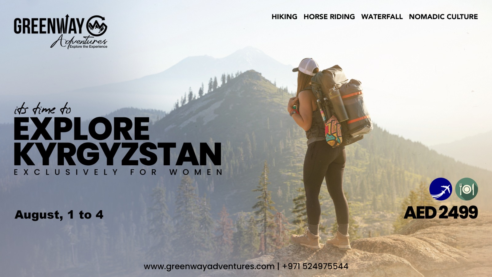 Explore Kyrgyzstan Nomadic journey (Ladies Only)